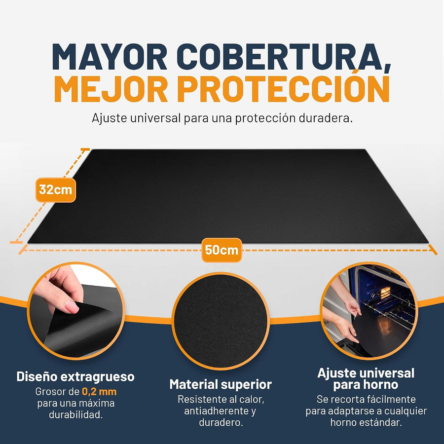 Protectores reutilizables para horno